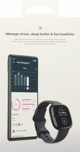 Fitbit Sense 2 Smartwatch - Shadow Grey Perspective: back