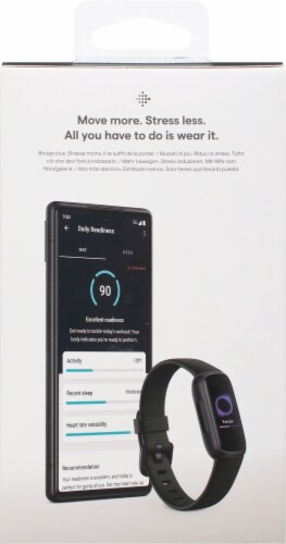 Fitbit Inspire Midnight Zen Black Electronic Wearable Perspective: back