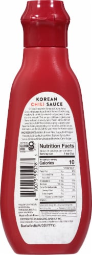 O'Food Gochujang Korean Chili Sauce Perspective: back
