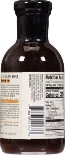 Ofood Korean BBQ Sauce and Marinade Perspective: back