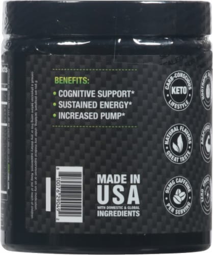 Jocko Fuel Go Mango Pre-Workout Perspective: back
