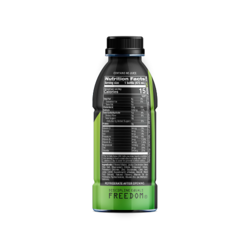 Jocko Hydrate Lemon/Lime Electolyte Drink Perspective: back