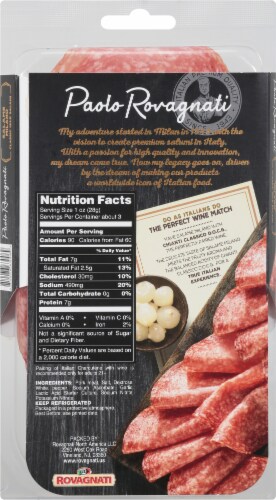 Rovagnati Classic Italian Mild Salami Perspective: back