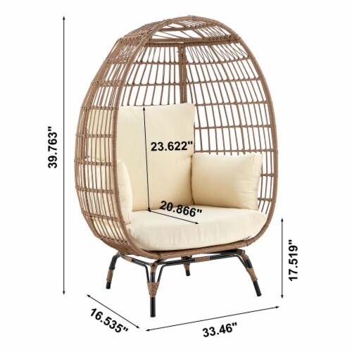 Freestanding egg chair deals