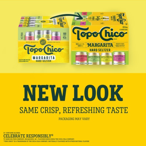Topo Chico Margarita Hard Seltzer Variety Pack Perspective: back