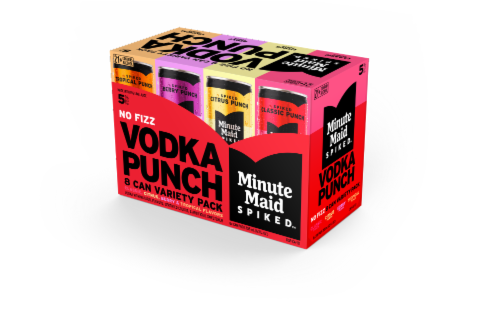 Minute Maid Spiked™ Vodka Punch Variety Pack Perspective: back