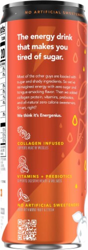 Super Enrgy™ Zero Sugar Mango Peach Pop Perspective: back