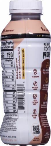 Super Coffee® Mocha Latte Protein+™ Shake Perspective: back