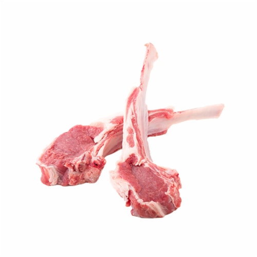 FeedingU Kosher Baby Lollipop Lamb Chops, 8 Chops, 2x 4-Packs, 0.75-1.25 lbs per 4-Pack. Perspective: back