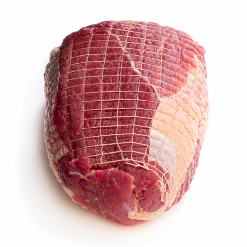FeedingU Kosher Netted Lamb Shoulder Roast, 2-4 lbs. Sealed & Certified Kosher. Perspective: back