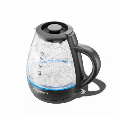 Chefman Fast Boil 1.7L Electric Kettle w/ Removable Lid Perspective: back