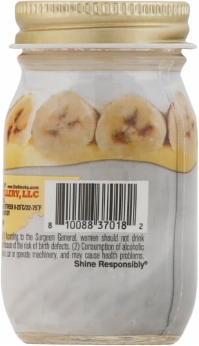 Ole Smoky Moonshine Banana Pudding Cream Whisky Perspective: back