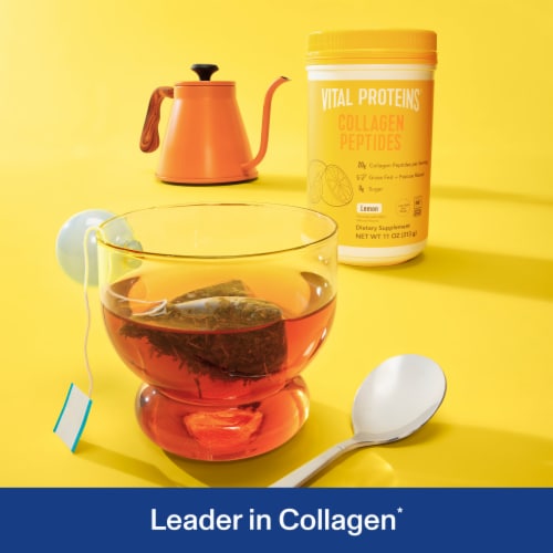 Vital Proteins® 20g Lemon Collagen Peptides Perspective: back