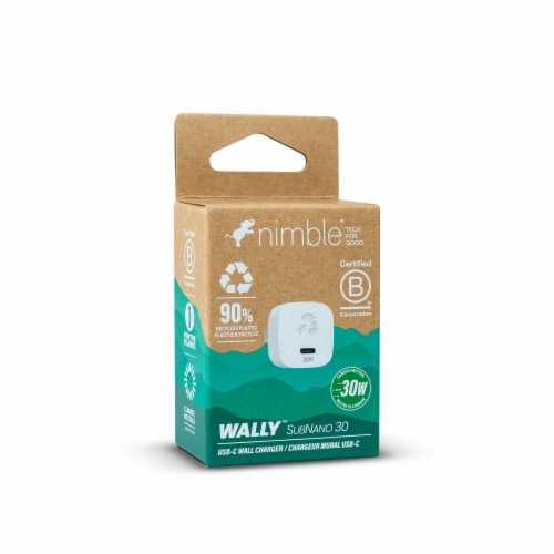 Nimble® Wall Charger Perspective: back