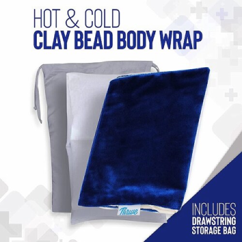 Thrive Reusable Hot and Cold Full Body Wrap Perspective: back