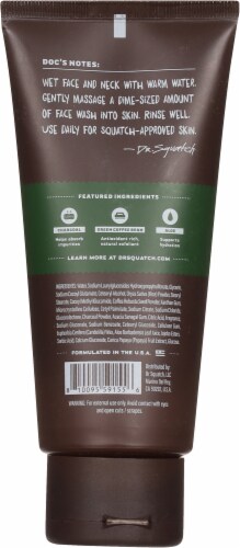 Dr. Squatch® Pine Tar Men's Natural Face Wash Perspective: back