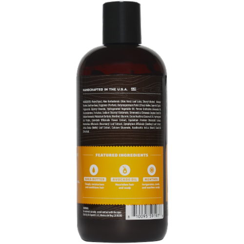 Dr. Squatch® Mens Summer Citrus Conditioner Perspective: back