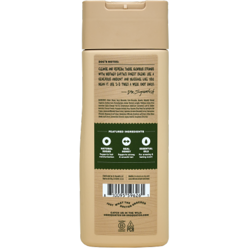 Dr. Squatch® Pine Tar Shampoo Perspective: back