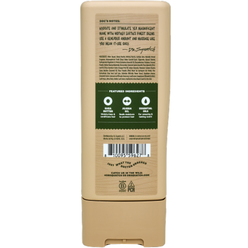Dr. Squatch® Pine Tar Men's Natural Conditioner Perspective: back