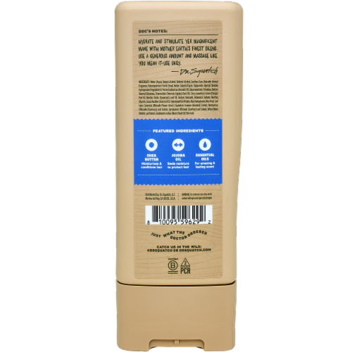 Dr. Squatch® Fresh Falls Conditioner Perspective: back