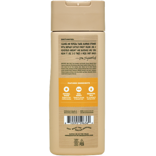 Dr. Squatch® Summer Citrus Shampoo Perspective: back