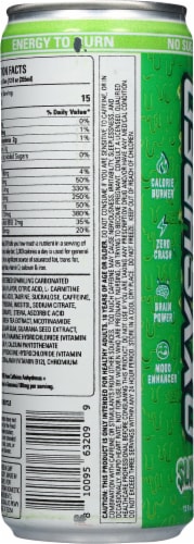 OxyShred Ultra Energy Ghostbusters® OxyShred & Slime Energy Drink Single Can Perspective: back