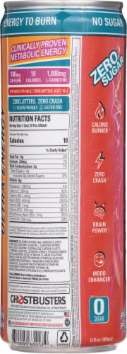 OxyShred Ultra Energy Proton Plasma Drink Perspective: back