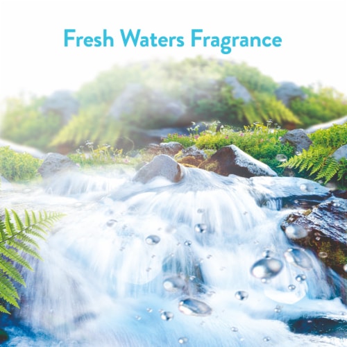 Air Wick Aerosol Spray Air Freshener, Fresh Waters, 8 oz (Pack of 6) Perspective: back