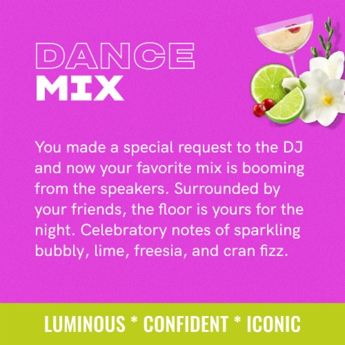 Fr!day Collective™ Dance Mix Candle Perspective: back