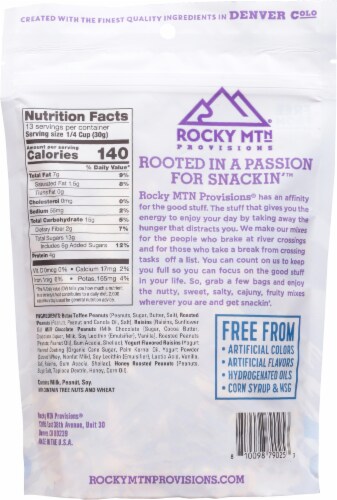 Rocky Mountain® Provisions Peanut Passion Trail Mix Perspective: back