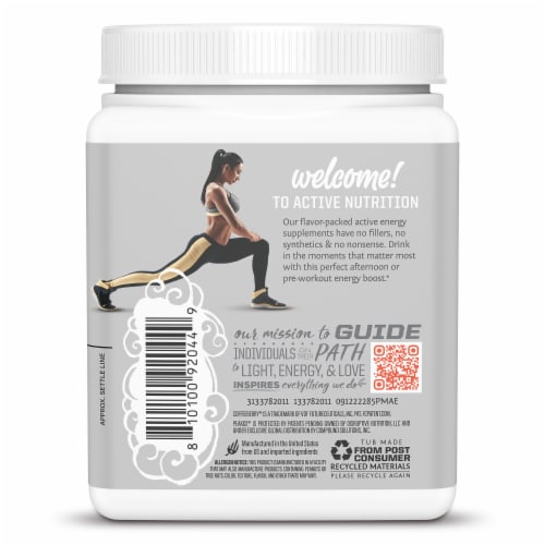 Sunwarrior® Sport Peachy Mango Active Energy Dietary Supplement Perspective: back