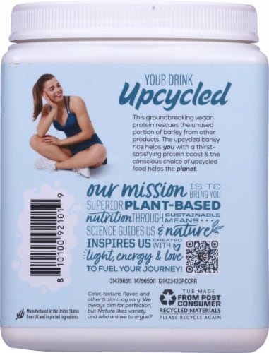 Sunwarrior® Refresh Pineapple Coconut Clear Protein Powder Perspective: back