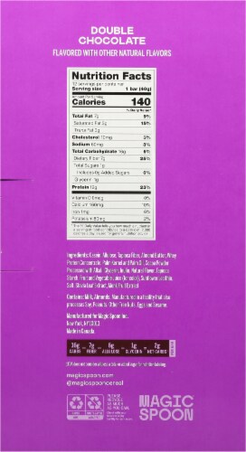 Magic Spoon® Double Chocolate Protein Cereal Bar Treats Perspective: back