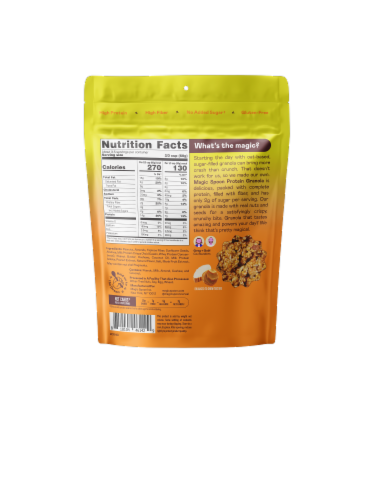 Magic Spoon® Peanut Butter Protien Granola Perspective: back