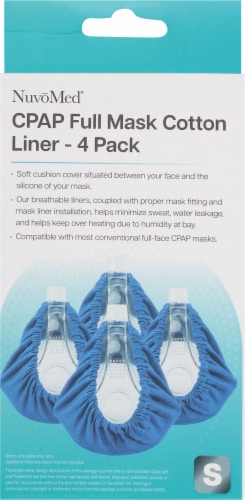 NuvoMed® CPAP Small Full Mask Liners Perspective: back