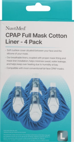 NuvoMed® Large CPAP Full Mask Liners Perspective: back