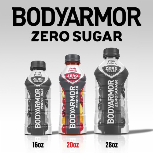 BODYARMOR® Lemon Lime Zero Sugar Sports Drink Bottles Perspective: back