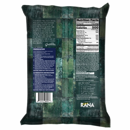 Rana™ Italian Sausage & Onion Ravioli Mushroom & Cheese Sauce Perspective: back