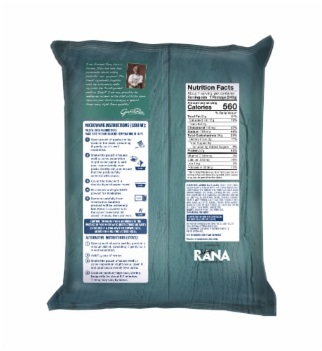 Rana™ Single Serve Chicken Alfredo Meal Kit Perspective: back