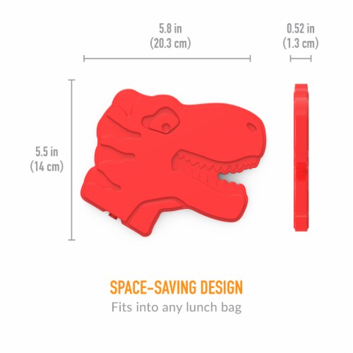 Bentgo Dino Ice Pack Perspective: back