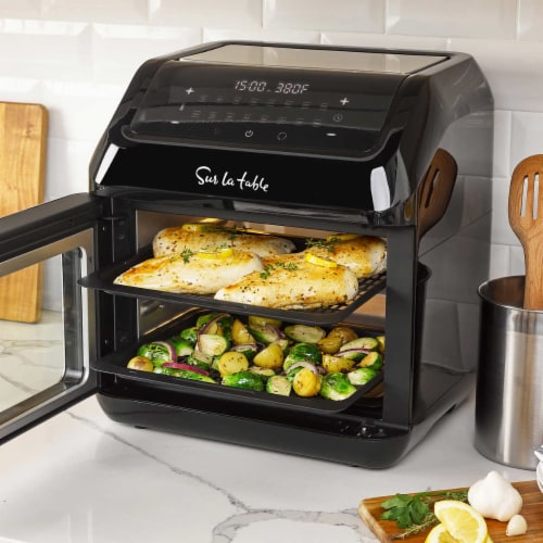 Sur La Table 13 Quart Air Fryer With Easy Open Door Perspective: back