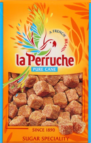 La Perruche Pure Cane Sugar Rough Cut Cubes Perspective: back