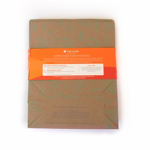 Scrap Sack Compostable Food Waste Bags Perspective: back