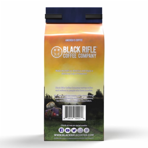 Black Rifle® Wakin' the Neighbors™ Extra Caffeine Medium Roast Ground Coffee Perspective: back