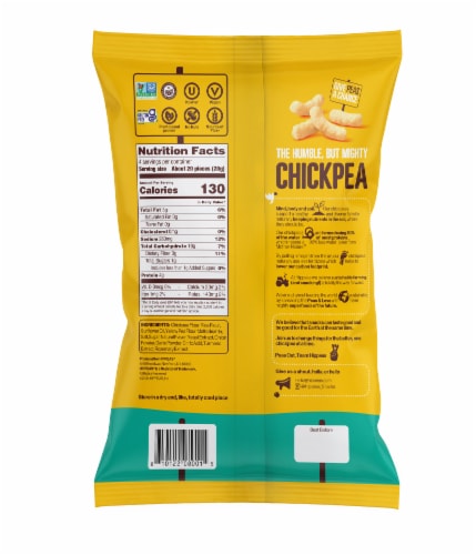 Hippeas® Vegan White Cheddar Chickpea Puffs Perspective: back