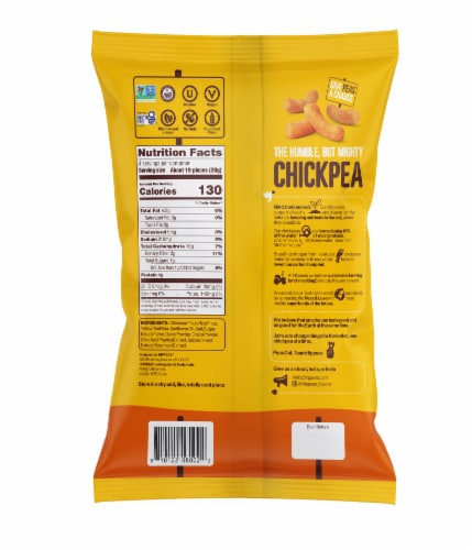 Hippeas® Nacho Vibes™ Chickpea Puffs Perspective: back
