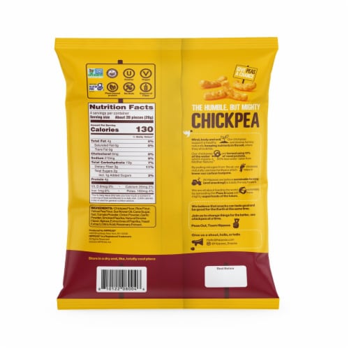 Hippeas® Bohemian Barbecue™ Chickpea Puffs Perspective: back