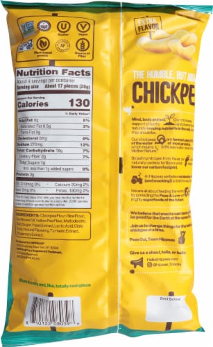 Hippeas® Flavor Blast! Vegan White Cheddar Explosion Chickpea Puffs Perspective: back