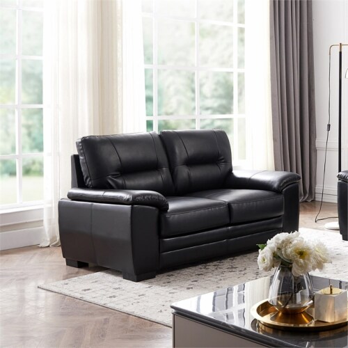 Smart Home Furniture Cushion Back Contemporary Faux Leather