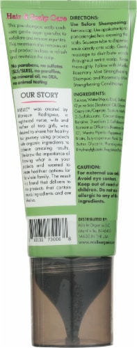 Mielle® Rosemary Mint Clarifying Sugar Scalp Scrub Perspective: back